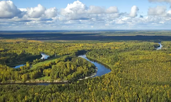 Plaine de Sibérie : elles sont où les montagnes ?